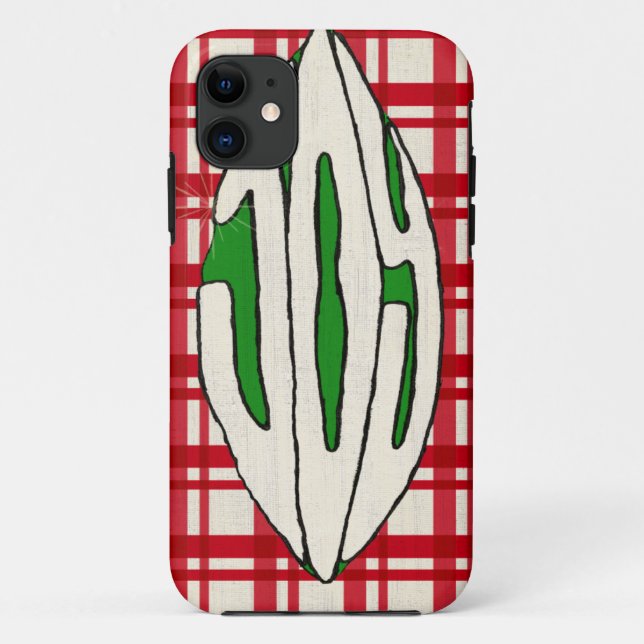 Holiday Ornament Joy Case-Mate iPhone Case (Back)