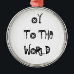 HOLIDAY ORNAMENT OY TO THE WORLD<br><div class="desc">GIVE THIS OY TO THE WORLD ORNAMENT FOR ALL TO ENJOY ON HANUKKAH AND CHRISTMAS AND ALL YEAR LONG.</div>