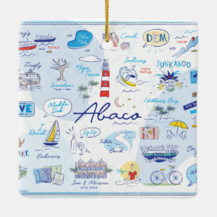 Holiday Ornament- The ABC'S of Hope Town Ceramic Ornament
