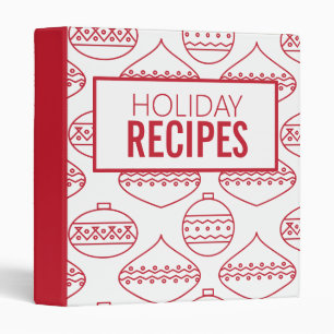 Holiday Ornaments Binder
