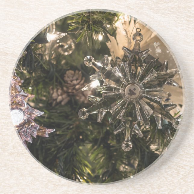 Holiday Ornaments Coaster (Front)