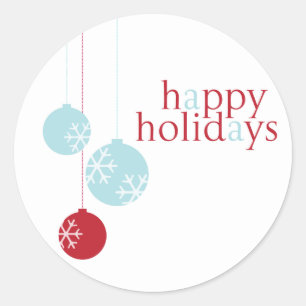 Holiday Ornaments Sticker