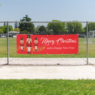 Holiday Outdoor Banner Nutcracker