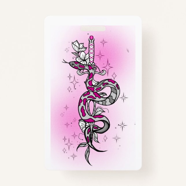 holiday package with snake badge (Front)