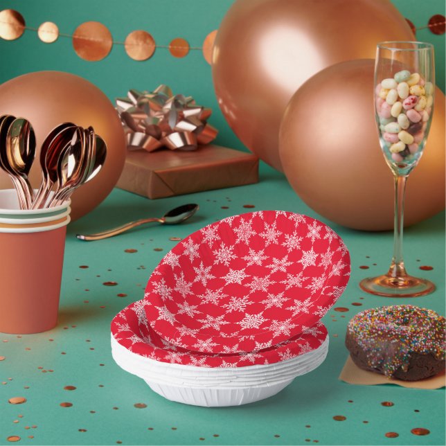  Holiday Paper Bowl Plate (Multi)