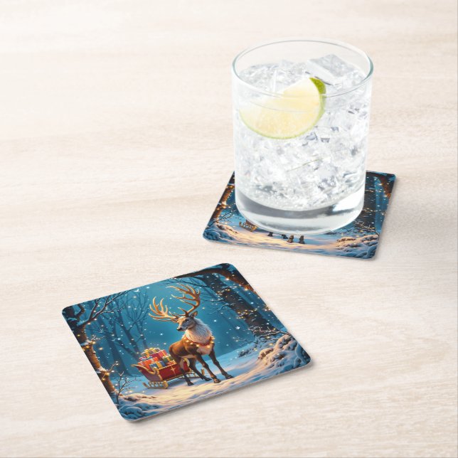 Holiday Paper Coasters (Insitu)