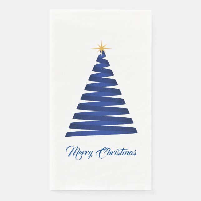 Holiday Paper Guest Towel Napkin (Front)