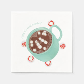 Holiday paper napkins