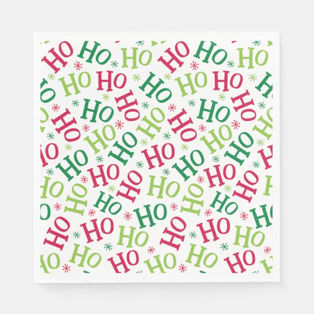 Holiday Paper Napkins (Front)