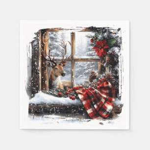 Holiday Paper Napkins 