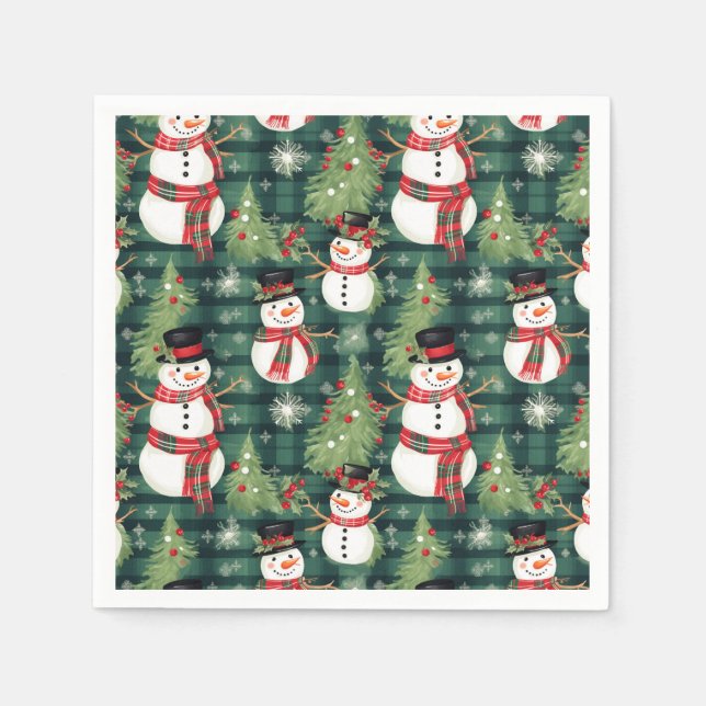Holiday Paper Napkins (Front)