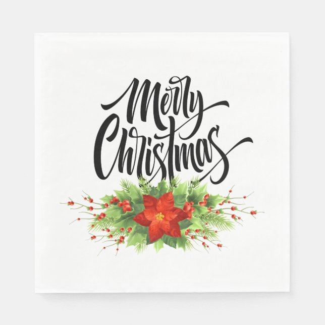 Holiday Paper Napkins (Front)