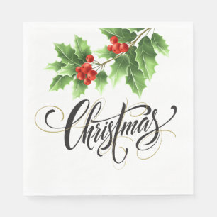 Holiday Paper Napkins