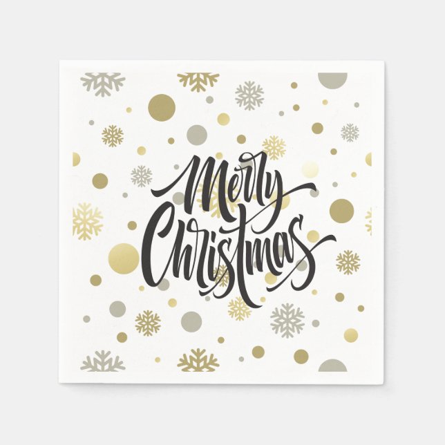 Holiday Paper Napkins (Front)