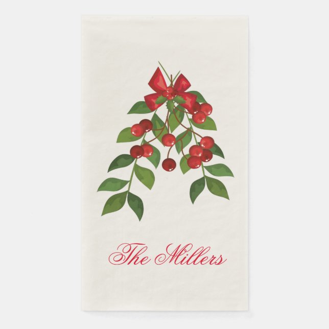 Holiday Paper Napkins (Front)