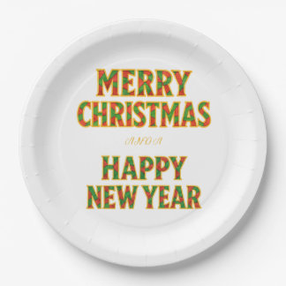 Holiday Paper Plate