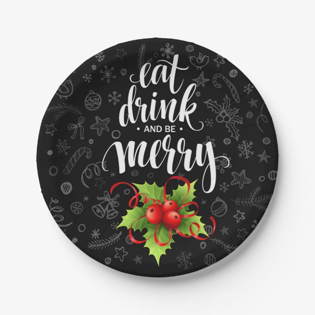 Holiday Paper Plates (Front)