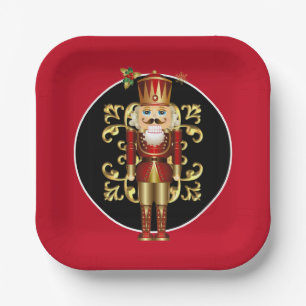 Holiday Paper Plates-Nutcracker Plate