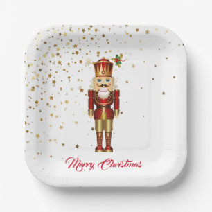 Holiday Paper Plates-Nutcracker Plate