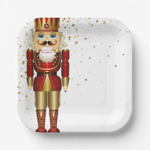 Holiday Paper Plates-Nutcracker Plate