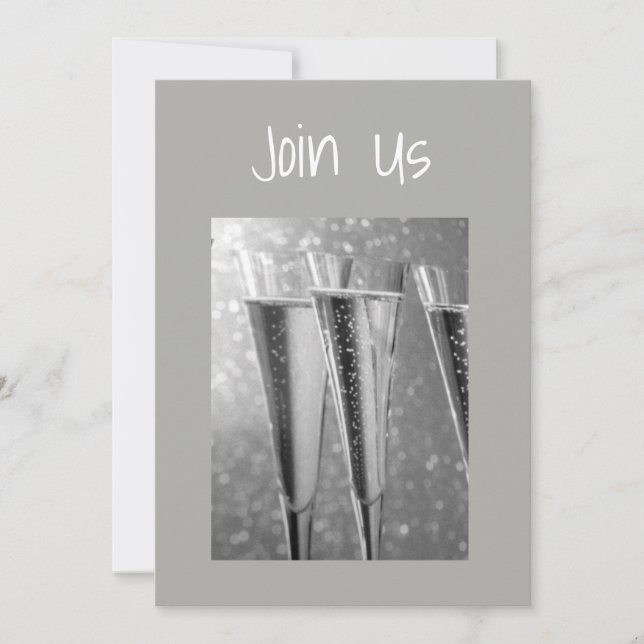 ***HOLIDAY PARTY*** ADULT PARTY INVITATIONS (Front)