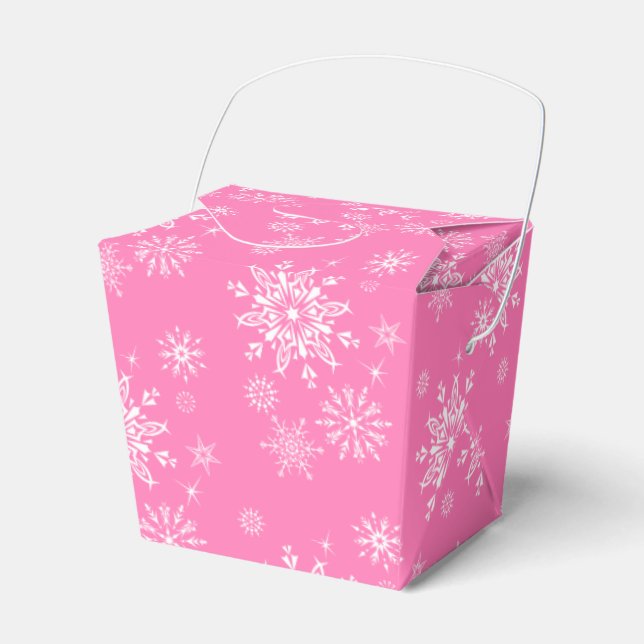 Holiday Party Favour Box (Front Side)