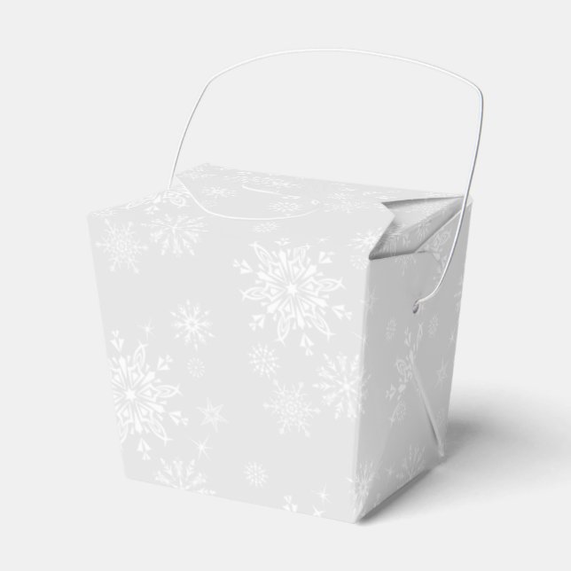Holiday Party Favour Box (Front Side)