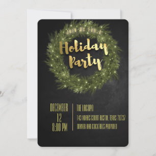 Holiday Party Invitation Custom Company Party !