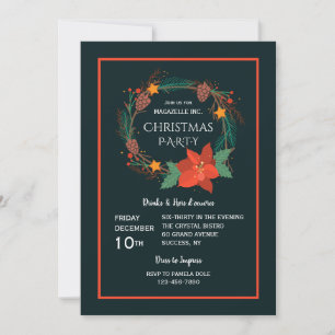 Holiday Party Invitations Corporate