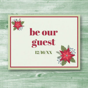 Holiday party invite! Customized Postcard