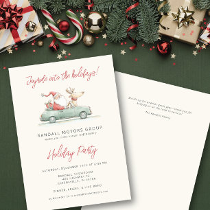 Holiday Party Open House Car Dealer Auto Business