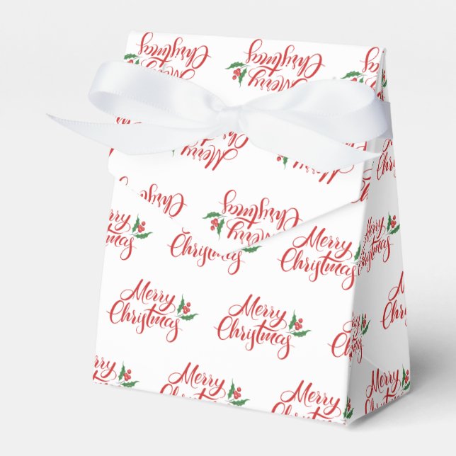 Holiday Party Treat Box (Front Side)