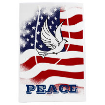 Holiday - Patriotic Stars / Stripes Peace Dove