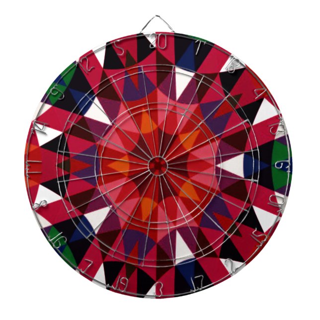 Holiday Pattern Dartboard (Front)