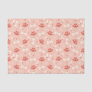 Holiday Paws & Bones Christmas Pattern Tissue Paper