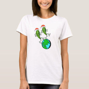 Holiday Peas on Earth T-Shirt