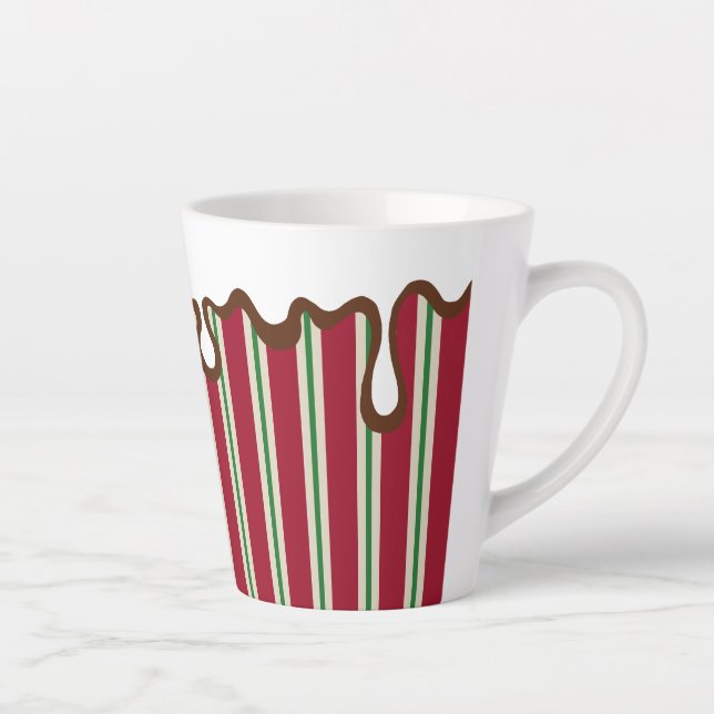 Holiday Peppermint Coffee Cup (Right)