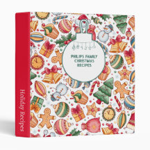 Holiday Personalized Family Christmas Recipe