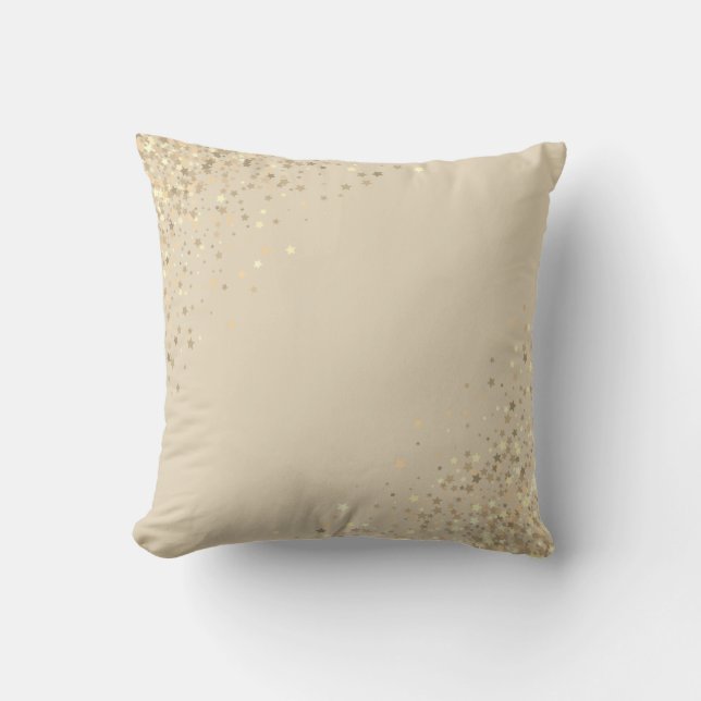 Holiday Petite Stars Throw Pillow (Front)