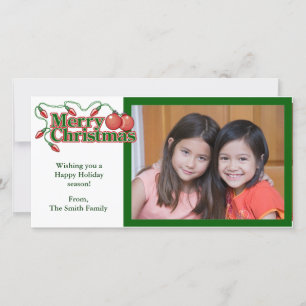 Holiday Photo card