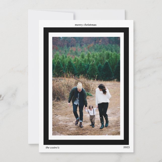 HOLIDAY PHOTO CARD (Front)