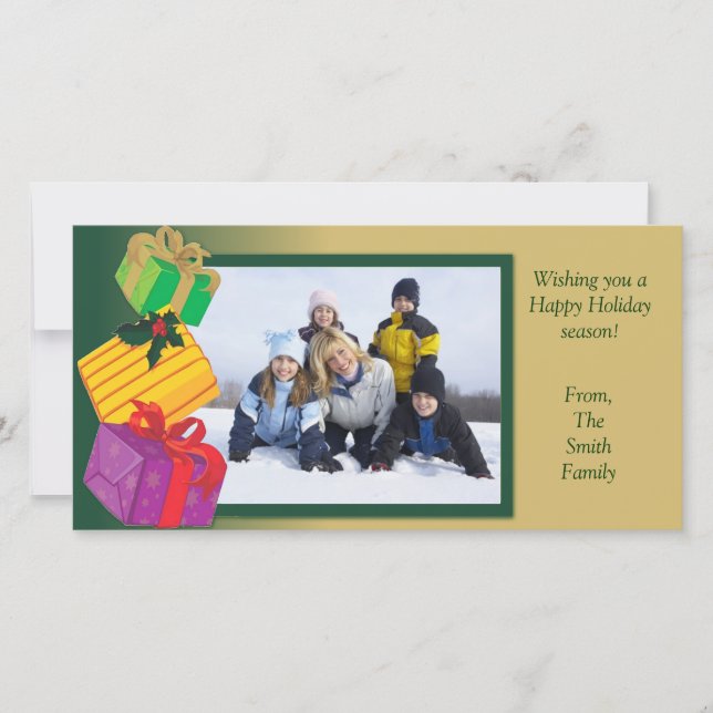 Holiday Photo card (Front)