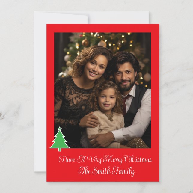 Holiday Photo Card (Front)