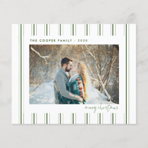 Holiday Photo Card Modern Christmas