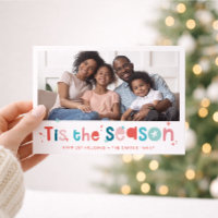 HOLIDAY PHOTO fun christmas quote tis the season