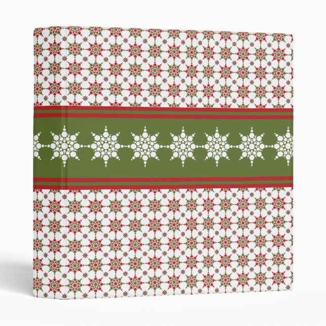 Holiday Photo Or Recipe Binder For Christmas (Front/Spine)