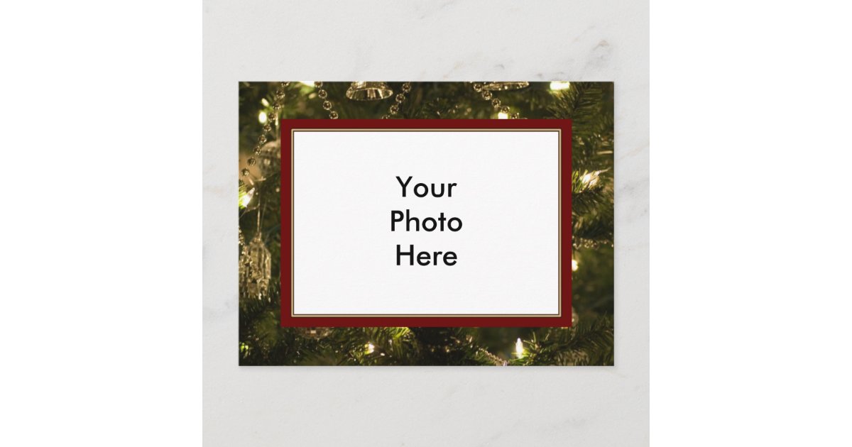 holiday photo postcards zazzle ca holiday photo postcards