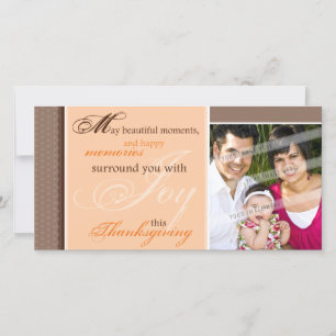 HOLIDAY PHOTOCARD :: inspirational joy 5 Card