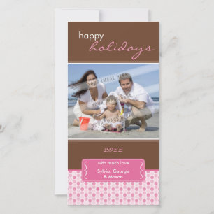 HOLIDAY PHOTOCARD :: spotted bracket P3