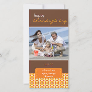 HOLIDAY PHOTOCARD :: spotted bracket P5 Card